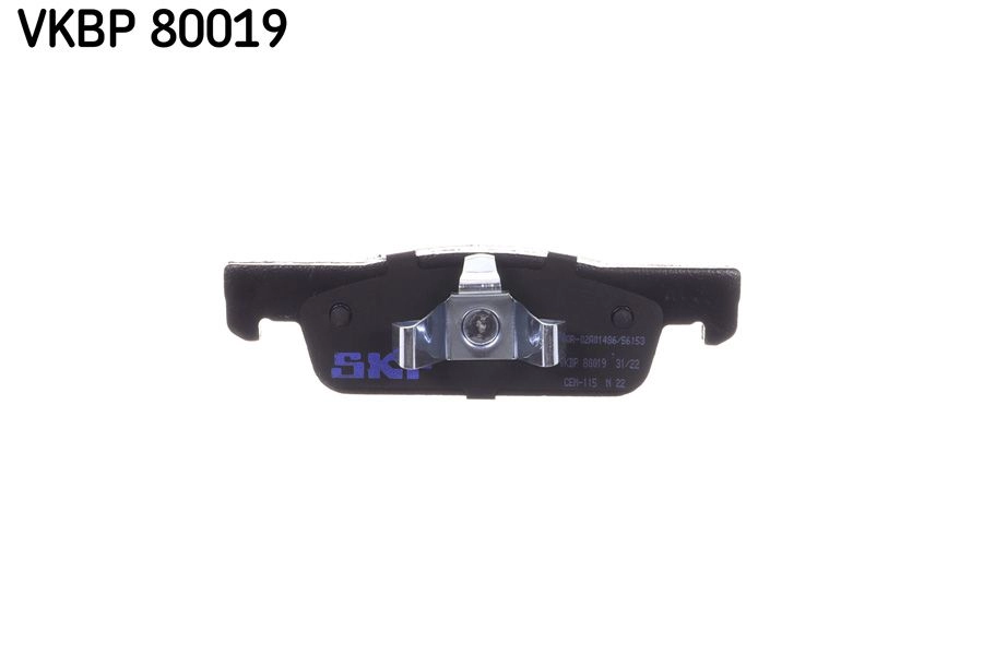 Тормозные колодки дисковые, комплект SKF 1440250771 VKBP 80019 G VEF1 - Изображение 1