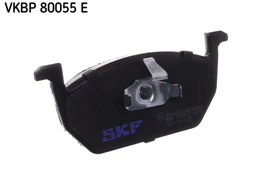 Тормозные колодки дисковые, комплект SKF VKBP 80055 E 8BM 8H 1440250799 - Изображение 1
