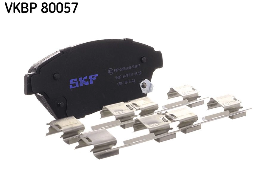 Тормозные колодки дисковые, комплект SKF VKBP 80057 A 1440250800 CIC FDIK изображение 0