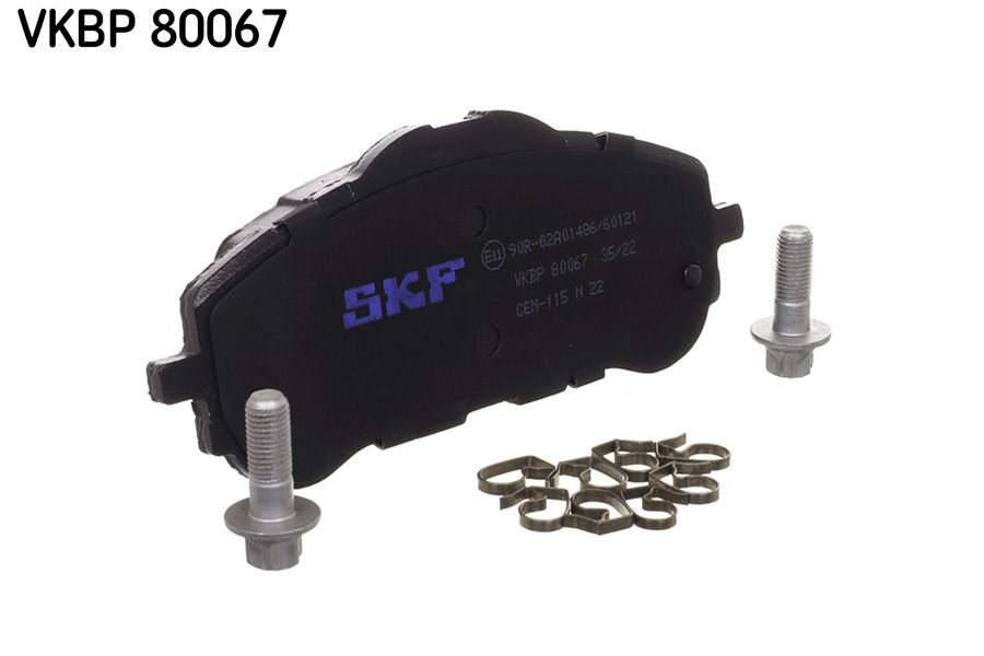 Тормозные колодки дисковые, комплект SKF VKBP 80067 1440250804 YEN 9Y6 - Изображение 1