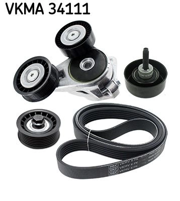 Комплект приводного ремня SKF 1440252317 VKMA 34111 76N 6UN7 изображение 0