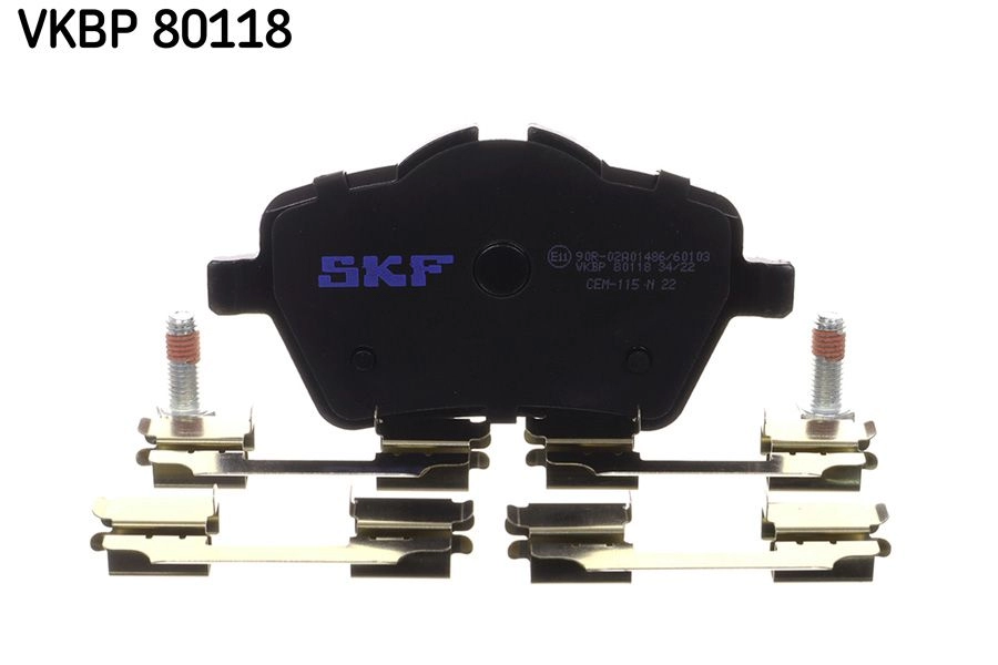 Тормозные колодки дисковые, комплект SKF 1440250833 LJM0IJ X VKBP 80118 изображение 1