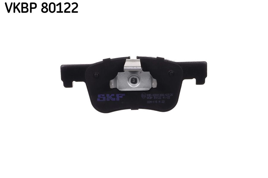 Тормозные колодки дисковые, комплект SKF VKBP 80122 QY KSOX 1440250835 - Изображение 1