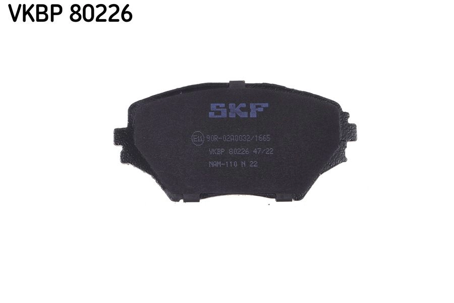 Тормозные колодки дисковые, комплект SKF 0ZANG K VKBP 80226 1440250899 - Изображение 1