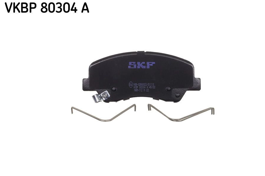 Тормозные колодки дисковые, комплект SKF 0GTQG 8 1440250956 VKBP 80304 A - Изображение 1