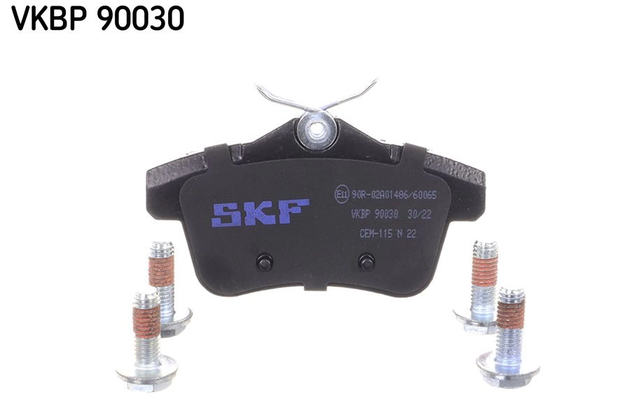 Тормозные колодки дисковые, комплект SKF 1440251180 CLN4 WL VKBP 90030 изображение 1