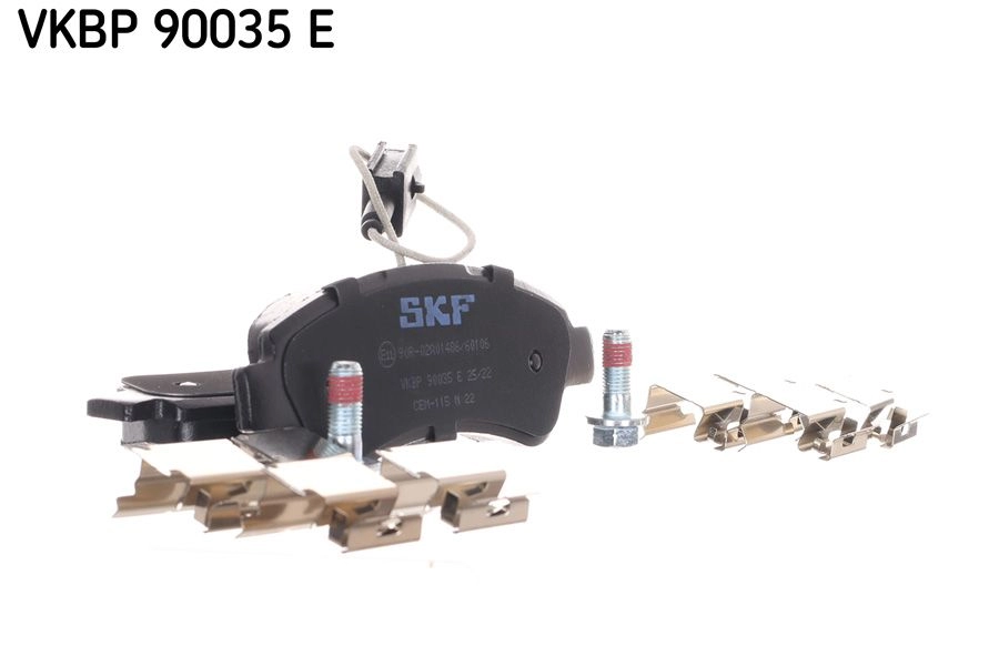 Тормозные колодки дисковые, комплект SKF 1440251183 18S03 2 VKBP 90035 E - Изображение 1