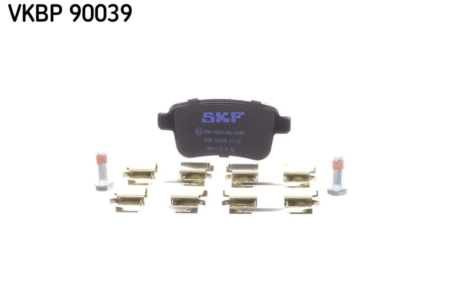 Тормозные колодки дисковые, комплект SKF HYS TRX 1440251185 VKBP 90039 изображение 0