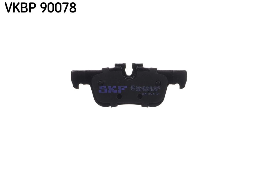 Тормозные колодки дисковые, комплект SKF T06 TPB 1440251204 VKBP 90078 - Изображение 1