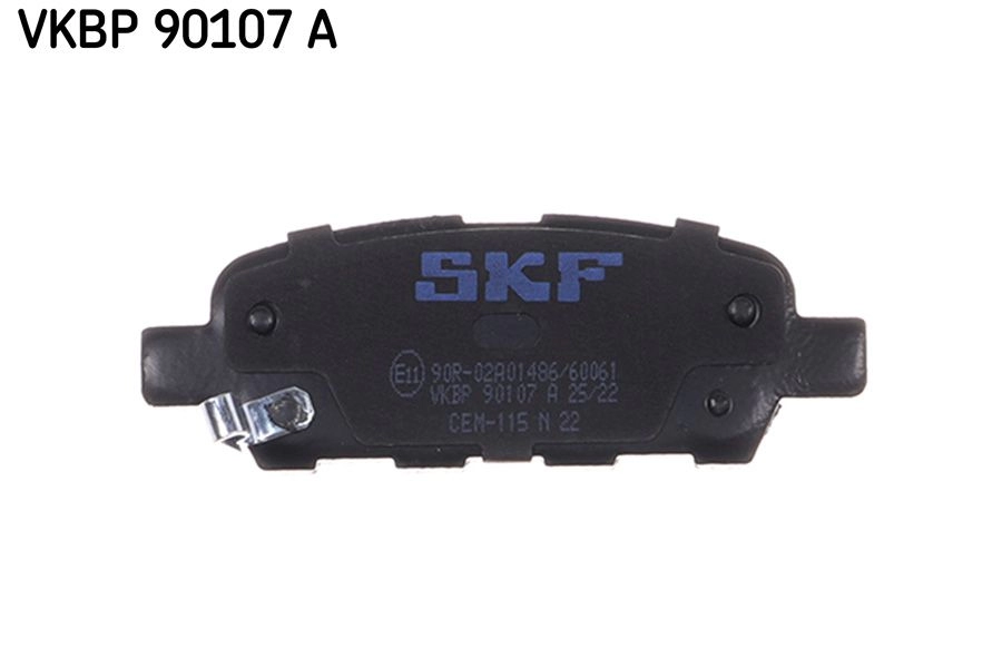 Тормозные колодки дисковые, комплект SKF 1440251214 8 I74XU VKBP 90107 A изображение 1