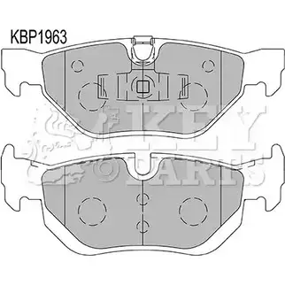 Тормозные колодки, дисковые, комплект KEY PARTS EZ5NOXO KBP1963 6Z POWT 4309179