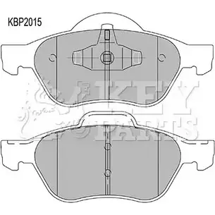 Тормозные колодки, дисковые, комплект KEY PARTS Z JWB2 KBP2015 4309189 JZRGZF