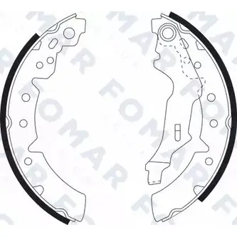 Тормозные колодки, комплект FOMAR FRICTION 4315750 6PA9Z7 FO 9075 J372W I изображение 0