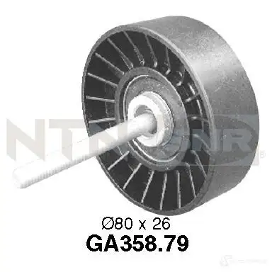 Паразитный ролик приводного ремня NTN-SNR 0NJ6F 0 1164353 GA358.79 3413520506599 изображение 0