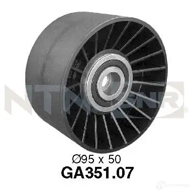 Паразитный ролик приводного ремня NTN-SNR 3413520502522 GA351.07 1164011 A3I3Z U изображение 0