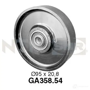 Паразитный ролик приводного ремня NTN-SNR GA358.54 6R8MA NL 1164328 3413520505349