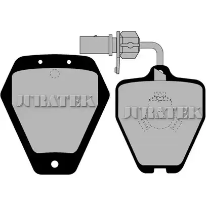 Тормозные колодки, дисковые, комплект JURATEK 4332898 RZJ 4MTD JCP059 HRYI5 изображение 0
