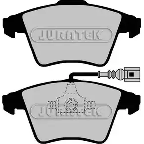 Тормозные колодки, дисковые, комплект JURATEK 23747 2374 6 JCP1642 4333196 изображение 0