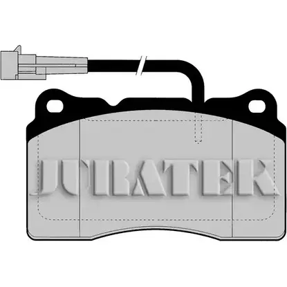 Тормозные колодки, дисковые, комплект JURATEK JCP1663 23 092 23110 4333209 изображение 0