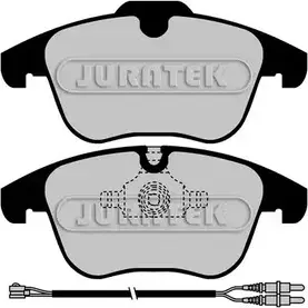 Тормозные колодки, дисковые, комплект JURATEK JCP281 24332 2408 4 4333355