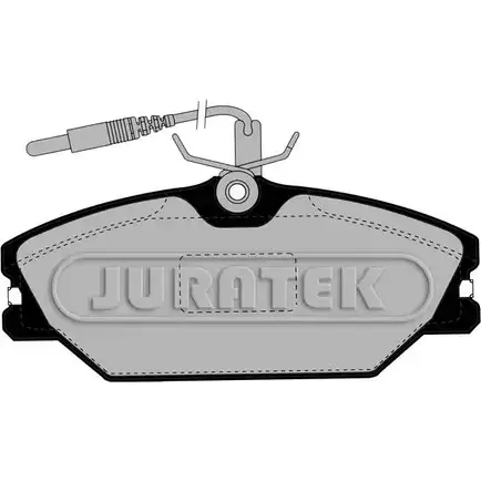 Тормозные колодки, дисковые, комплект JURATEK 4333375 21 388 QDG6JQ JCP406 изображение 0