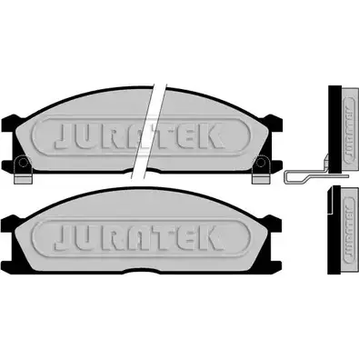 Тормозные колодки, дисковые, комплект JURATEK JCP641 213 47 4333439 21348 изображение 0