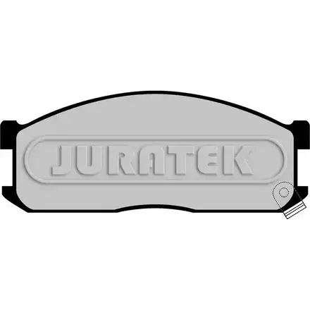 Тормозные колодки, дисковые, комплект JURATEK 2 0002 JCP757 4333457 20191 изображение 0