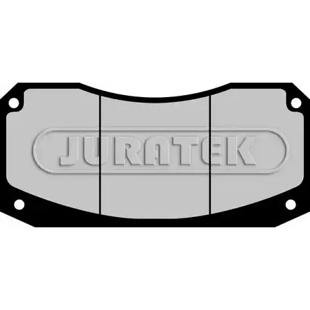 Тормозные колодки, дисковые, комплект JURATEK 2 9043 N7G65L JCP769 4333463 изображение 0