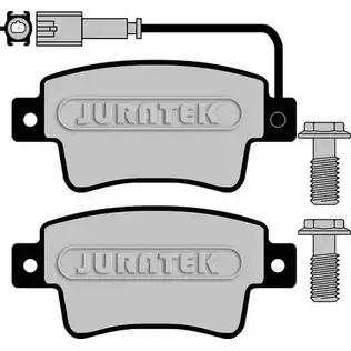 Тормозные колодки, дисковые, комплект JURATEK YUB8DII 4333493 JCP8032 24 349