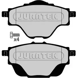 Тормозные колодки, дисковые, комплект JURATEK DGLT7OT R4C9W0 7 JCP8065 4333512 изображение 0