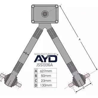 Рычаг JURATEK JSS1336A 4333813 XL 0LH SDZAC3
