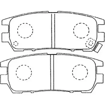Тормозные колодки дисковые, комплект FIT Z3 OK34 FP0567 4582431730917 4334977