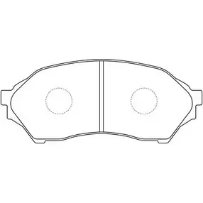 Тормозные колодки дисковые, комплект FIT 4582431732393 FP0798 63S 1I 4335082