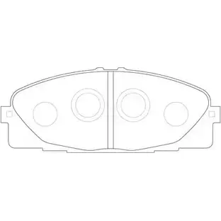 Тормозные колодки дисковые, комплект FIT FP1067 E QZ6LHQ 4335225 4582431733567
