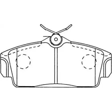 Тормозные колодки дисковые, комплект FIT 4335279 FP1147 4582431733413 47OLF WI изображение 0