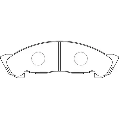 Тормозные колодки дисковые, комплект FIT 4335687 FP4147 2 TO2YN 4582431733925 изображение 0