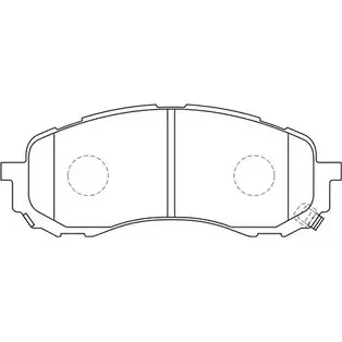 Тормозные колодки дисковые, комплект FIT FP7177 4335726 JR RLV 4582431733918 изображение 0