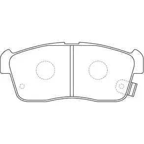 Тормозные колодки дисковые, комплект FIT 4335759 4582431732614 I2 KDYS FP9208
