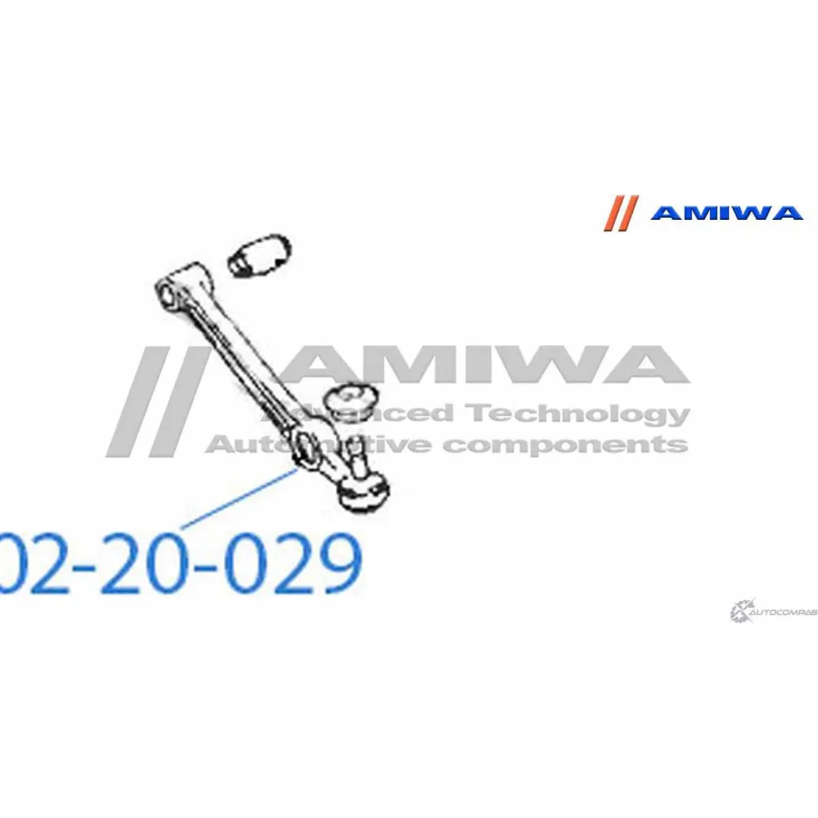 Сайленблок передний нижнего рычага AMIWA 1422491554 02-20-029 SWGAB YHBX A изображение 1