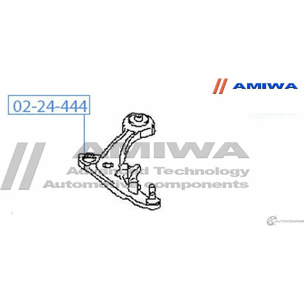 Сайленблок передний переднего рычага AMIWA 4 OVG9 1422492680 AJKY1OU 02-24-444 изображение 1
