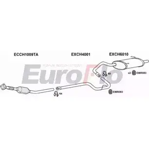 Система выпуска ОГ EUROFLO 5B EWKNK CHPTC22D 1001 4341738 QK6TY изображение 0