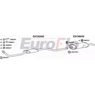 Система выпуска ОГ EUROFLO Q7LINOD 4345832 YO CXC CNZX19D 3004A изображение 0