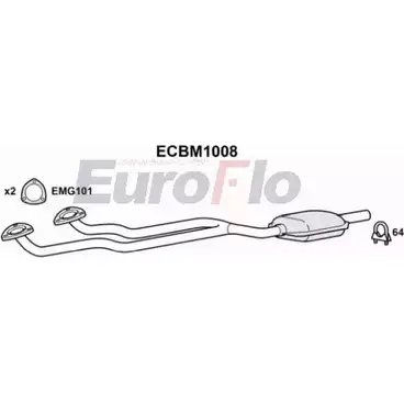 Катализатор EUROFLO 099-120 098- 114 ECBM1008 4346967 изображение 0