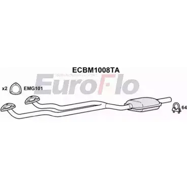 Катализатор EUROFLO ECBM1008TA 4346968 BM90233H BM8015 T изображение 0