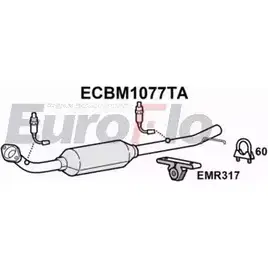 Катализатор EUROFLO ECBM1077TA 4347048 1 8307516725 BWC7078H изображение 0