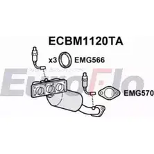 Катализатор EUROFLO ECBM1120TA 4347086 184075 63734 BWC7113H изображение 0