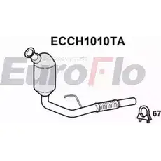Катализатор EUROFLO 321963 4347157 ECCH1010TA 2301 8D изображение 0