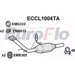 Катализатор EUROFLO 4347189 090-727 ECCL1004TA 090-42 4