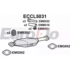 Катализатор EUROFLO BM9 1042 CL6007 ECCL5031 4347248 изображение 0