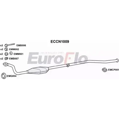 Катализатор EUROFLO 0 98-320 099-320 4347295 ECCN1009 изображение 0